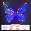 Creative LED Electric Butterfly Wings with Light Music Moving Wings Electric Elf Wings Costume Shimmering Flexibily Luminous Toy