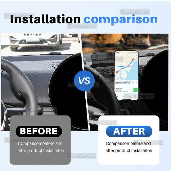 For Mini Cooper S E SE Countryman U25 J01 EV J05 Aceman F65 F66 GPS Gravity Phone Holder Bracket Mount Accessories LHD RHD Black