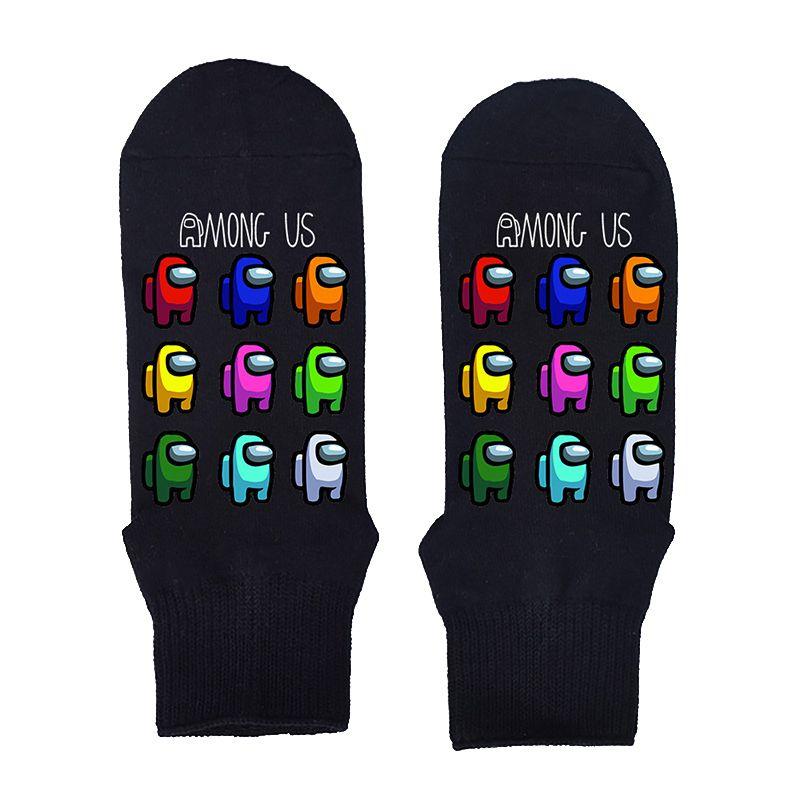 Among Pattern Us Socks Adult Stockings Unisex Game Cartoon Impostor Clothes Sock Ankle