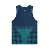 Li Ning Badfive Letter Color Block Round Neck Comfortable Breathable Versatile Sleeveless Basketball Jersey Men Tops AAYU273-1