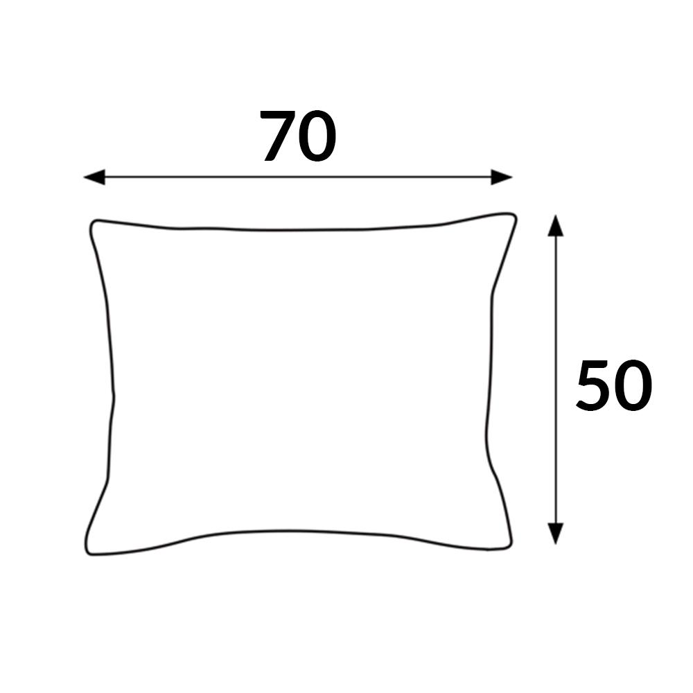 50x70 cotton satin pillowcase, navy blue, plain