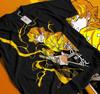 Agatsuma Zenitsu T-skjorte Demon Slayer Kimetsu No Yaiba Film Halloween skjorte 591