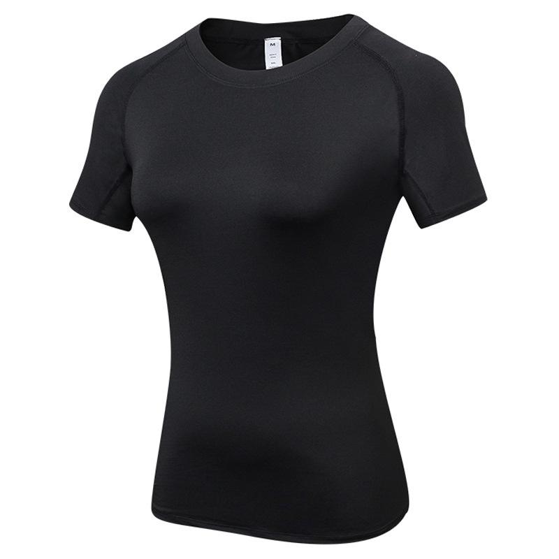 PRO Quick-Dry Sweat-Wicking Stretchy Short Sleeve Fitness T-Shirt