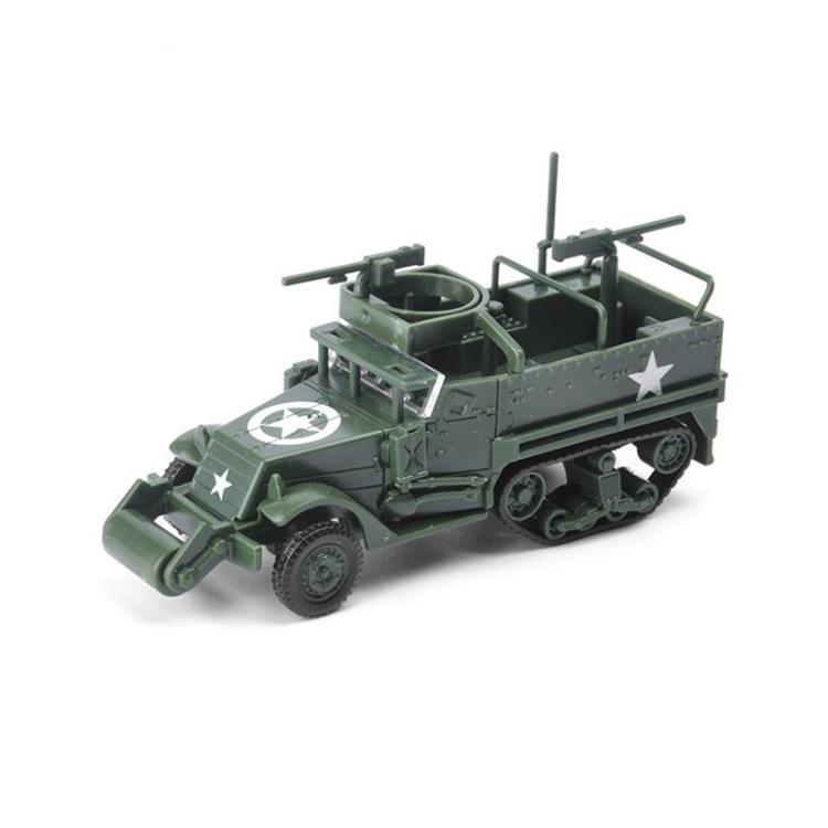 1/72 Niemiecki Półgąsienicowy Sd.kfz.251 z II Wojny Światowej Model Wojskowy do Montażu Czołg Ciężarówka Samochód Działowy Puzzle 4D Model Plastikowy Zabawki