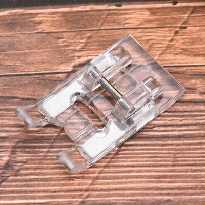 Broderie de plasture cu ac pentru picioruş presor de cusut din plastic transparent pentru maşina de cusut