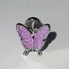 Y2K Ear Pins Butterfly Shaped Party Jewelry Gift Studs Earrings Ear Studs Alloy Material Party Jewelry for Women Girls