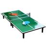Mini Table Tennis Set Foldable Wooden Table Ping Pong Racket Portable Indoor Board Game for Kids