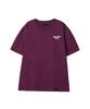 BY.L Paisley Graffiti Logo Short Sleeve T-Shirt Wine