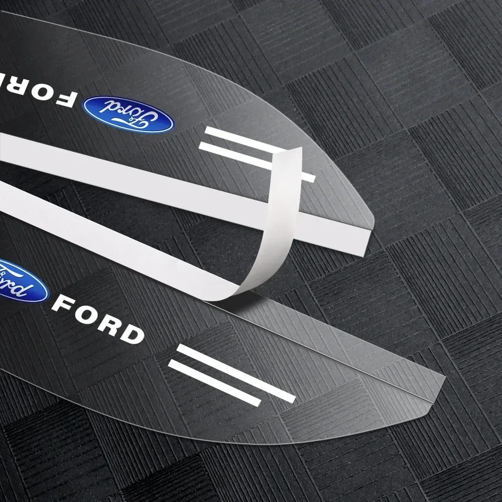 Adesivo per Auto Ford 2 Pezzi Specchietto Retrovisore Laterale Posteriore Auto Visiera Sopracciglio Pioggia Accessori Auto Per Ford Focus mk2 3 Mustang Ranger Fusion M