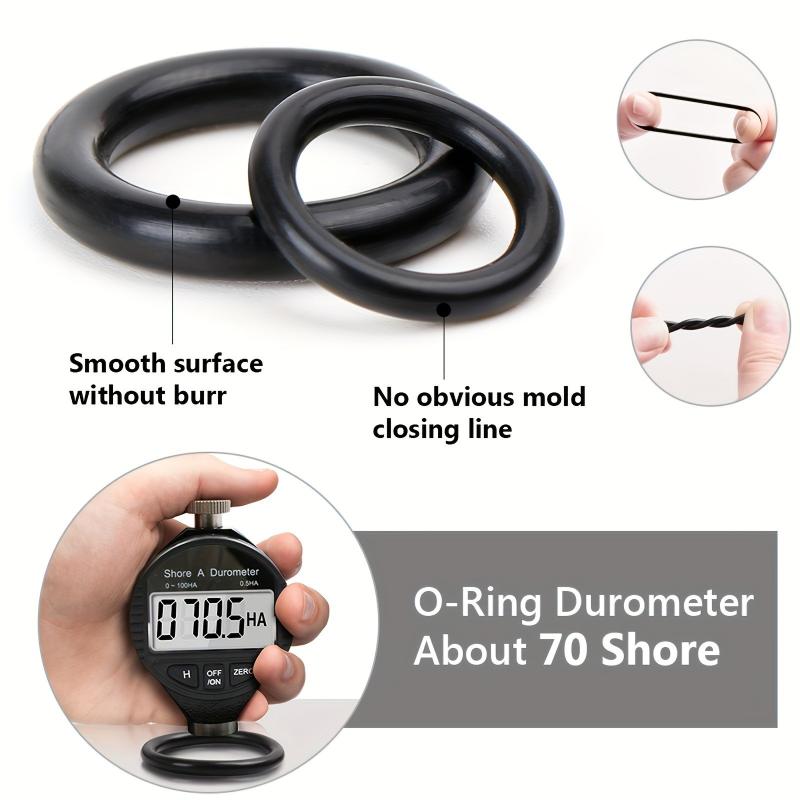 225/1200Pcs Nitrile Rubber Round Gasket Sealing O Ring Set Elastic Oil Resist Washer Gaskets Seals For Faucet Plumbing Repair