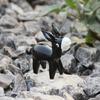 Glass Donkey Miniature Statue Handcrafted Crystal Animal Figurine Home Desk Shelf Decors Housewarmings Birthday Gift
