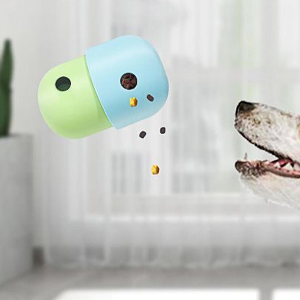 Dog Treat Toys Bite-resistant Dog Chewing Food Dispenser Ball Pet Supplies Puppy Treat Puzzle Toy For Medium Small Large Puppies