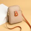 Mini Phone Bags For Women High Quality Pu Leather Crossbody Messenger Bag Fashion New Satchel Handbag Purse Shopping Bag