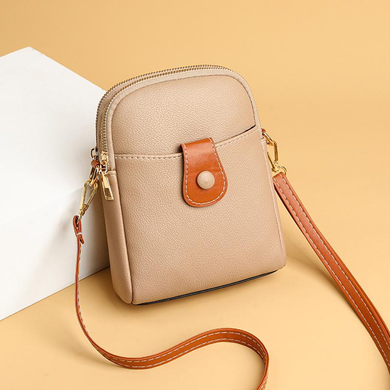 Mini Phone Bags For Women High Quality Pu Leather Crossbody Messenger Bag Fashion New Satchel Handbag Purse Shopping Bag