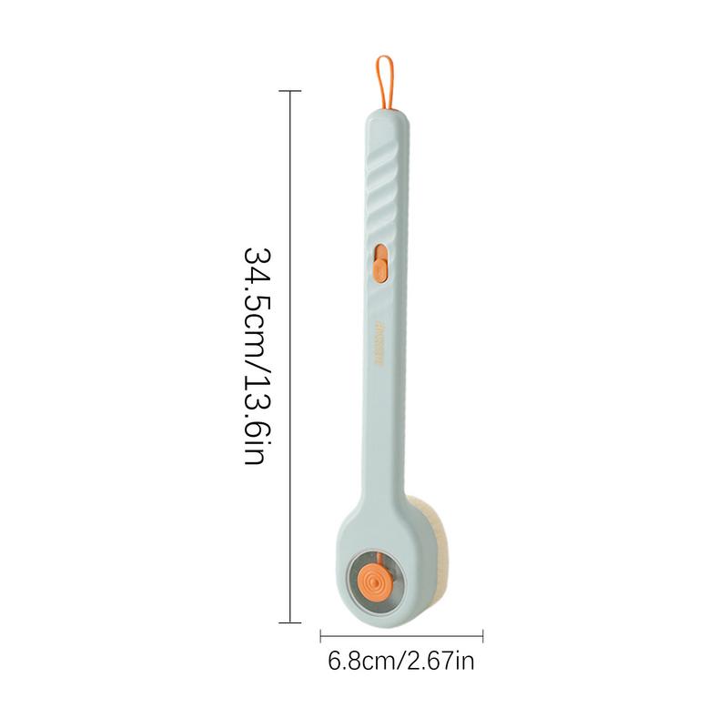 Long Handle Back Brush Soft Brush For Men & Women Comfortable Antiskid Body Bath Brush Deep Cleanse Back Scrubber Shower Brush