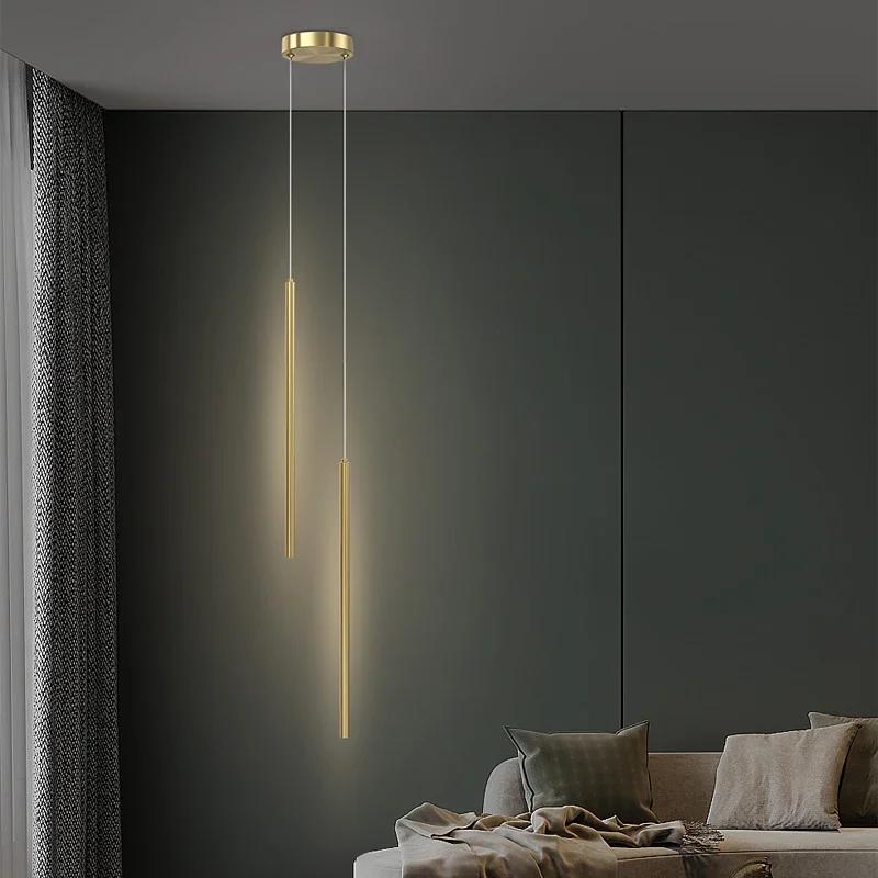 Candelabru nordic pentru noptieră dormitor simplu modern lumină acasă lux living decor perete fundal TV lampă led cristal creativă