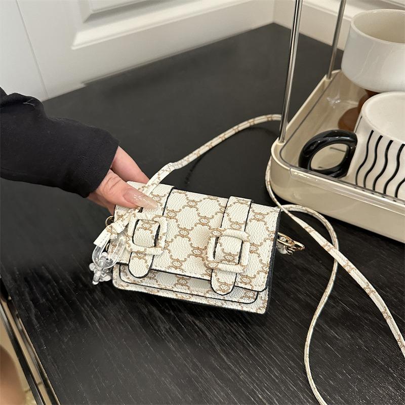Mini women's bag Cambridge bag summer personalized shoulder oblique span fashion mini casual shoulder small square bag