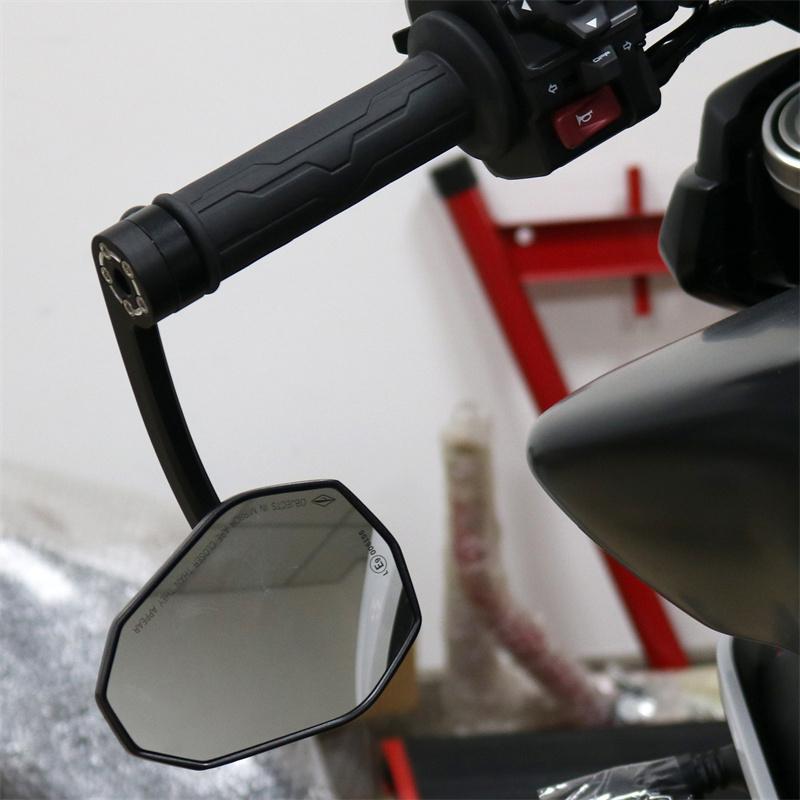 Fit For Street Triple 675 765 Street Triple R/S Speed Triple Street 675 1050 Motorcycle 7/8" 22mm Handle Bar End Rearview Mirror