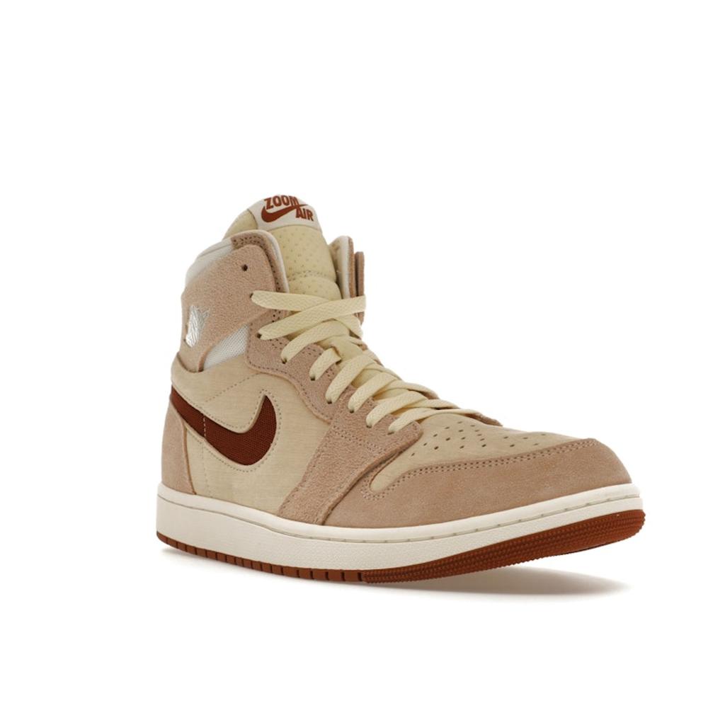 Air Jordan 1 High Zoom Comfort 2 Legend Coffee Men Sneakers White Sail Legend-Medium-Brown DV1307-120
