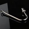 Gancio Anale in Acciaio Inossidabile con Foro per Perle Anali Gancio Anale Tappo Metallico per Sedere Giocattoli Sessuali Anali Prodotto per Adulti Senza Vibratore Per Uomini Gay