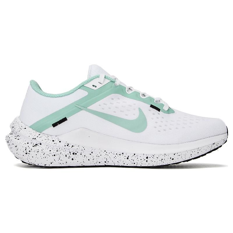Nike Air Winflo 10 White Emerald Rise Women Sneakers Black FN7106-100