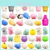 Foca Fofa Animal Squishy Brinquedo Alívio do Estresse Aperte Diversão Para Crianças Conjunto de 50 Peças