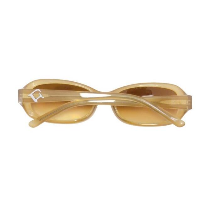 Used Like New Furla Sunglasses F Logo 4501 Light Brown Gradient Lens Women's Eyewear Made In ITALY FURLA Women's