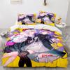 Genshin Impact Bedding Sets 100% Polyester Printed Comforter Bed Cover Duvet Cover Pillow Case 2-3 Pieces Sets Kids Adult Size