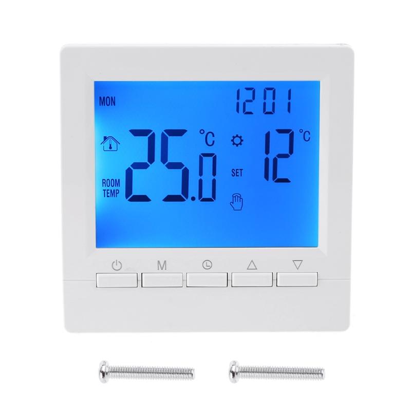 High-power Water Floor Heating Programmable Thermostat Intelligent Temperature Controller for Gas Boiler Air Conditioner7