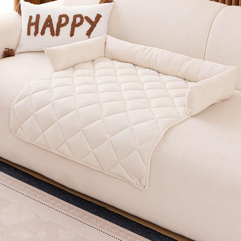 Pet Cat And Dog Mats Thickened To Prevent Cat Scratching Pet Supplies For Sleeping Dog Beds Cat Pads Pet Sofa Cushions 75X75Cm