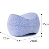 Pregnancy Body Memory Foam Pillow Orthopedic Knee Leg Wedge Pillow Cushion for Side Sleeper Sciatica Relief or Pillowcase