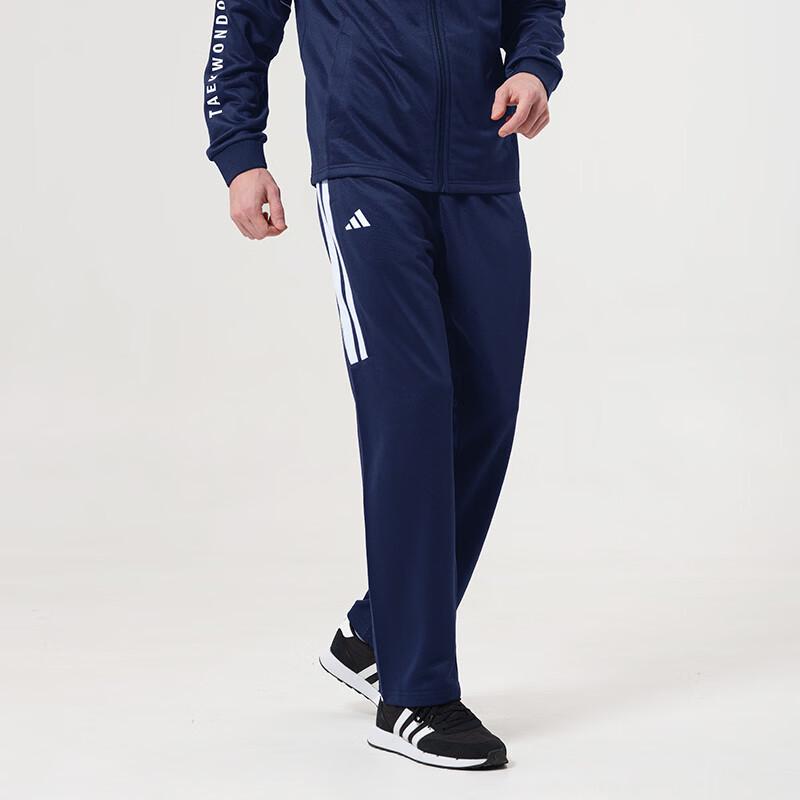 Adidas Men s Cotton Blend Fleece Track Pants L