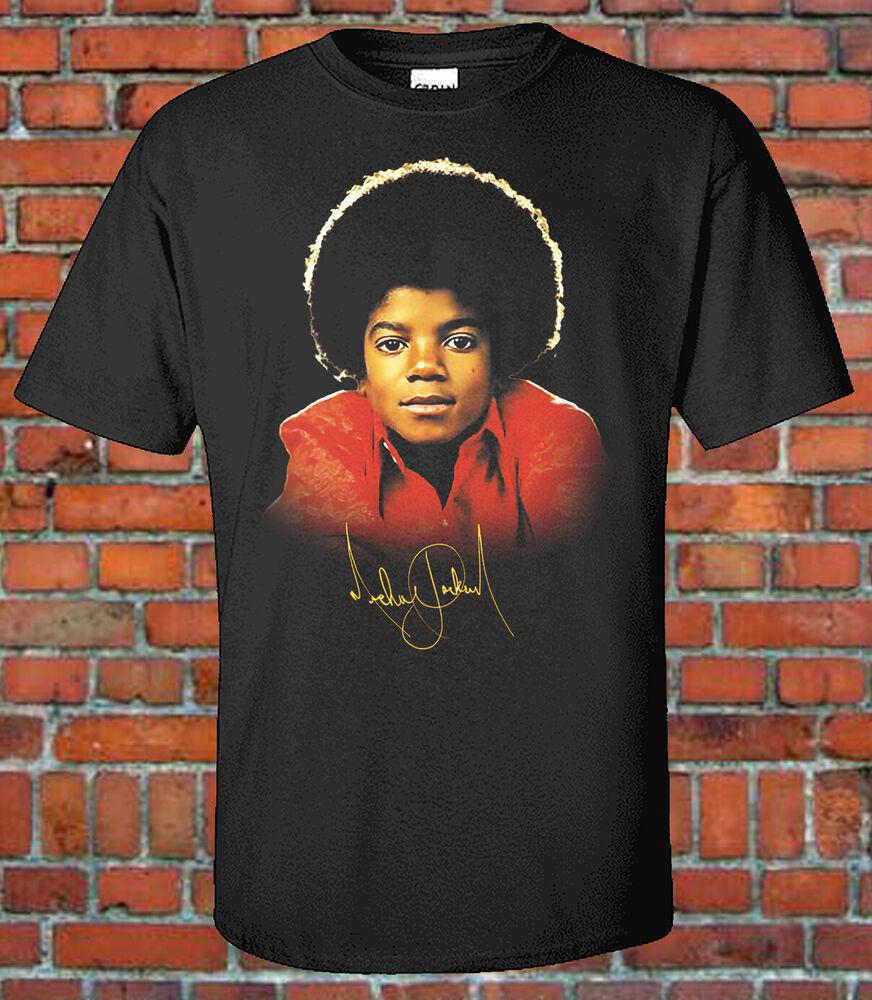 Молодой Майк Джексон Певец R&B Унисекс Хлопковая Футболка Классическая ЭКСКЛЮЗИВНАЯ Унисекс Футболка XXL
