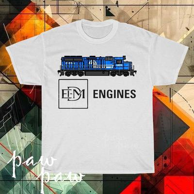 New EMD Caterpillar Electro Logo Men's T-shirt Funny Size S To 5XL