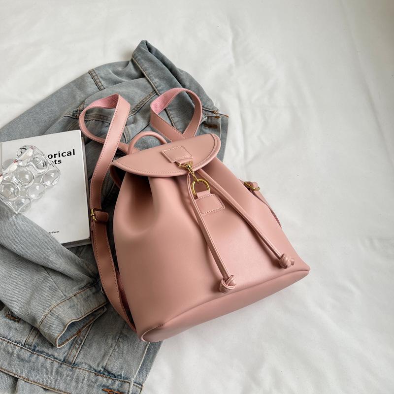 Large Capacity Bag Women's Bag 2025 New Summer Backpack Student Schoolbag Women's Travel Texture Small Backpack