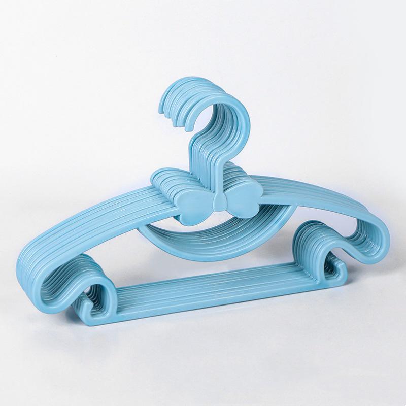 Non-Marking Plastic Baby Clothes Hangers - Multifunctional Drying Rack for Newborns and Kids