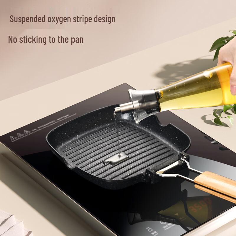 Wutuo Non-Stick Induction Frying Pan with Maifan Stone Accessories