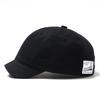 Casual Short Brim Baseball Cap Cotton Nylon Sunscreen Hat Adjustable Fastener Tape Low Profile Caps Men Women