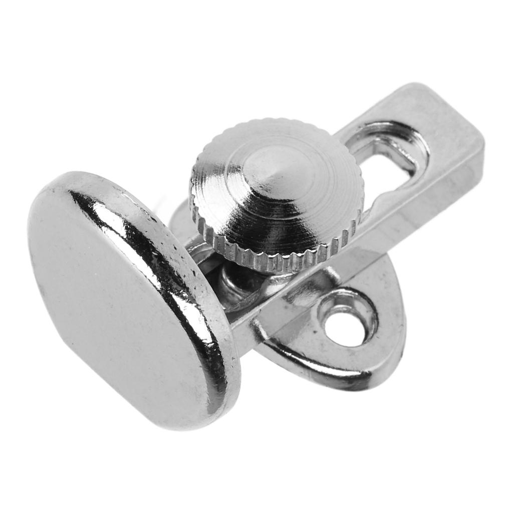 Saxophone Thumb Support Adjustable Clarinet Metal Finger Rest Cushion Protector with Screws