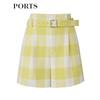 PORTS Women's Gingham Check Shorts