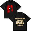 The Weeknd After Hours Til Dawn 2026 Tour Printt Shirt Unisex Unisex Hiphop Tshirt Shortsleeved Gothic Punk Tshirts Fan Gifts