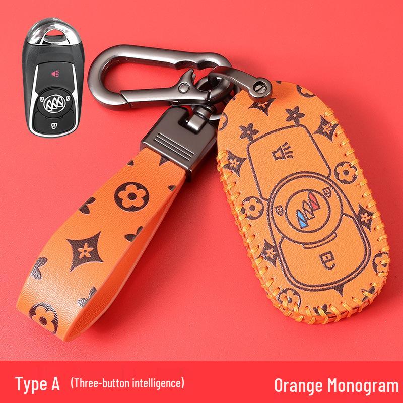 2024 Buick Key Cover for Excelle, Encore, Verano, GL8, GT, LaCrosse & Regal - High-End Model.
