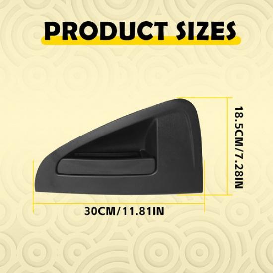 Rear Passenger Exterior Door For 2013-16 Chevrolet Spark Textured Black EOOH