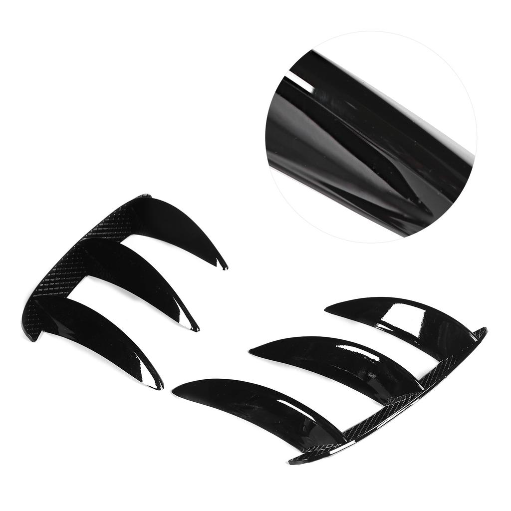 Rr Bumper Lip Splitter Canards Vents Replacement for W176 0 A250 A260 5