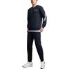 Anta Solid Print Elastic Waistband Sports Pants Men Bottoms Black 152247304-3