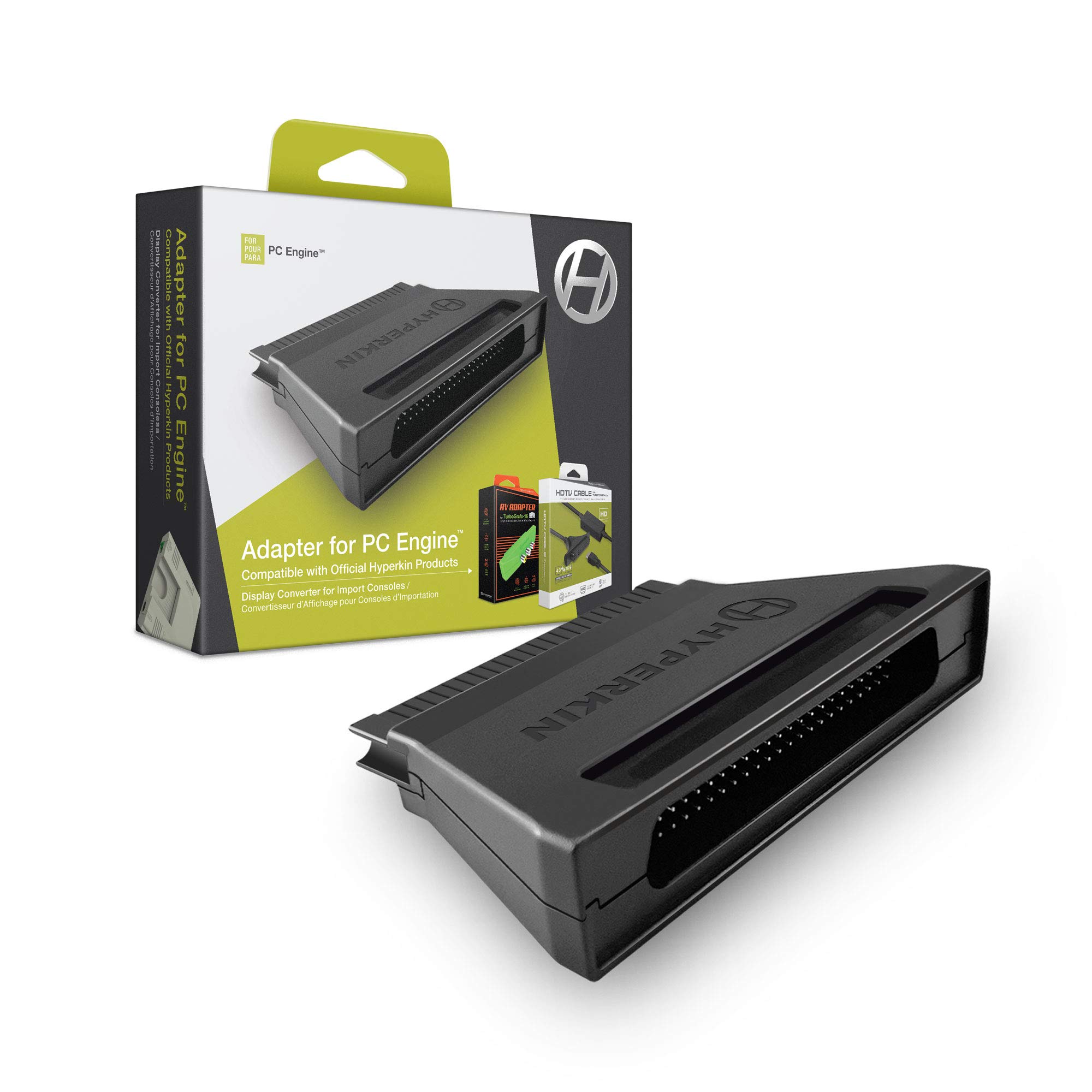 

Hyperkin PC Adapter Compatible with Hyperkin Cables Easy Connection Wide Compatibility Engine® – AV/HDTV & чорний
