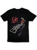 2025 Hot Cotton T Shirt Korn Follow The Leader Hopscotch 's And Printed T-Shirt NEW OFFICIAL Unisex