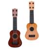 2 Stück Simulations-Ukulele Kleine Gitarre Kinder Musikinstrument Früherziehung Schöne Gitarre für Kinder Familienzusammenkunftsgeschenke