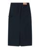 LEE String Midi Skirt Black