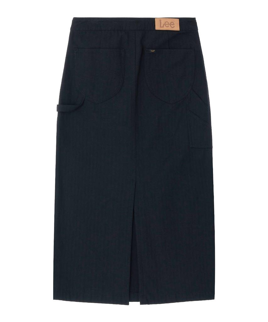 LEE String Midi Skirt Black